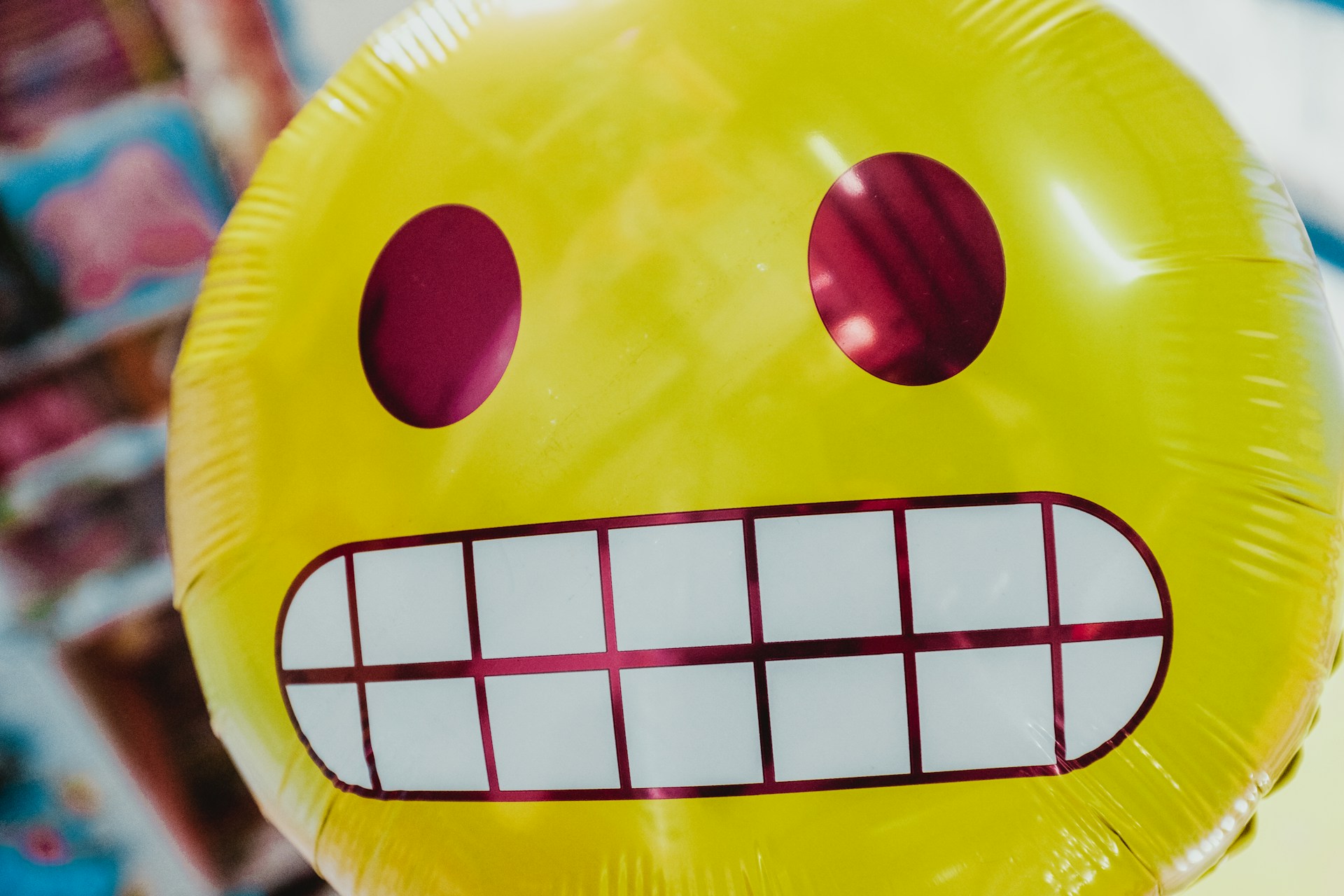 The anxious emoticon sucking air in through its teeth. (To empathize with the reader's response to an emotional partner demanding conversation.)